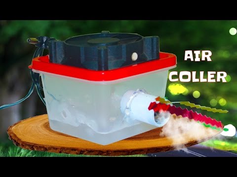 How to make mini air conditioner at home Video