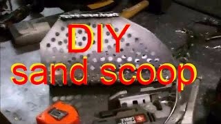 preview picture of video 'How to make metal detecting sand scoop. Homemade'