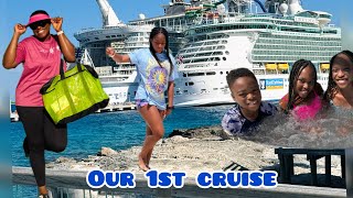 Bahamas VACATION! | Sailing with the family on Royal Caribbean LIBERTY OF THE SEAS! Day 1
