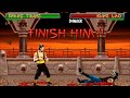 Mortal Kombat II UNLIMITED MUGEN ShinSmoke S Edition Shang Tsung S Sword Decapitation Comparison