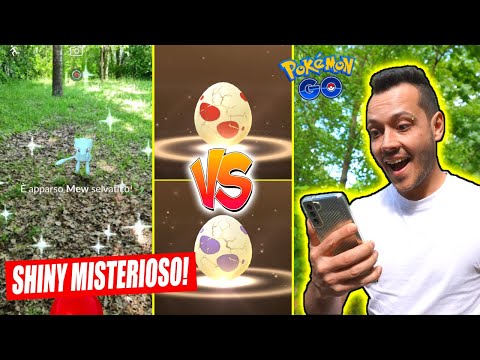 HO CATTURATO MEW SHINY! + SCHIUDO UOVA DA 12 KM VS 10 KM - Pokémon GO ITA