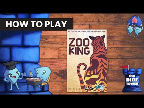 Zoo King Board Game - How to Play. With Stella & Tarrant