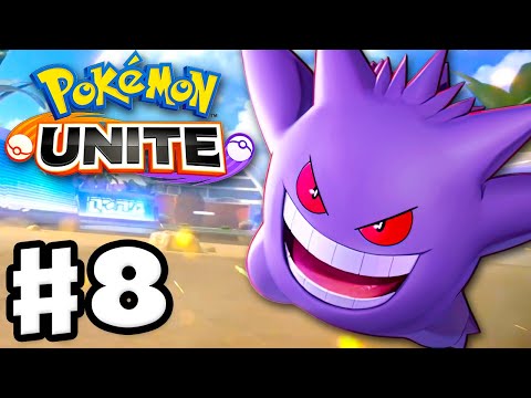 Gengar Gets Me to Great Ranking! - Pokemon Unite - Gameplay Walkthrough Part 8 (Nintendo Switch)