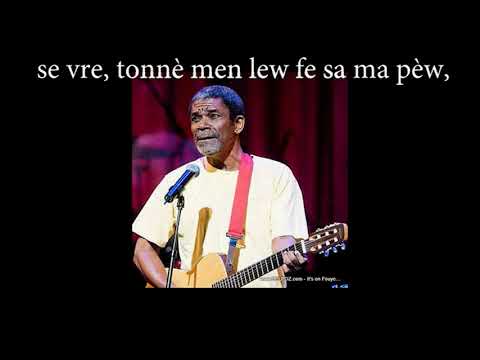 Ayiti pa forè (lew fe sa ma pew) - Manno Charlemagne PAROLE / LYRICS