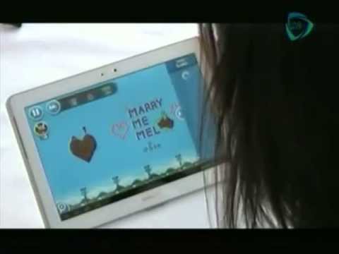 Le proponen matrimonio jugando Angry Birds
