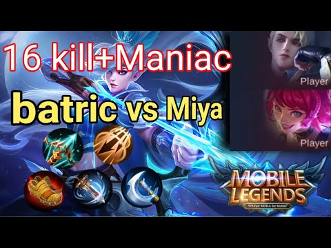 16 KiLL+MANIAC Miya Offlane Late Game Core! - Top 1 Global Miya by Lian. - MLBB-Bangladesh__MLBB