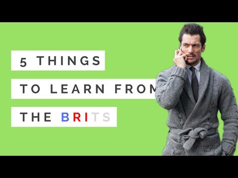 5 Style Rules that Brits Brought to the World. British style. British guys are the most stylish.
