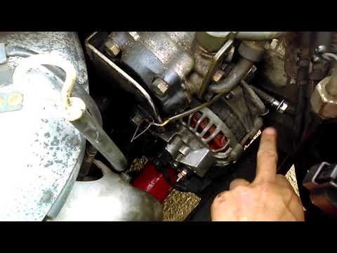 Eagle Talon TSI AWD - Alternator Belt Adjustment & Replacement