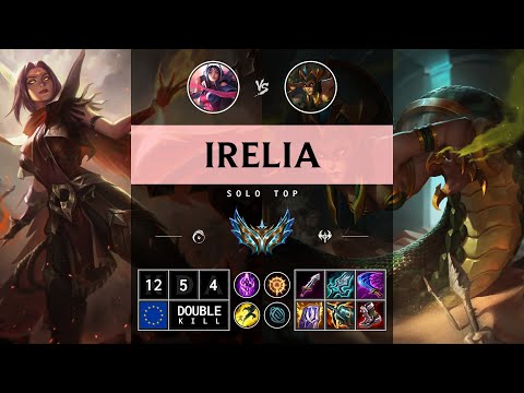 Irelia Top vs Cassiopeia - EUW Challenger Patch 14.12