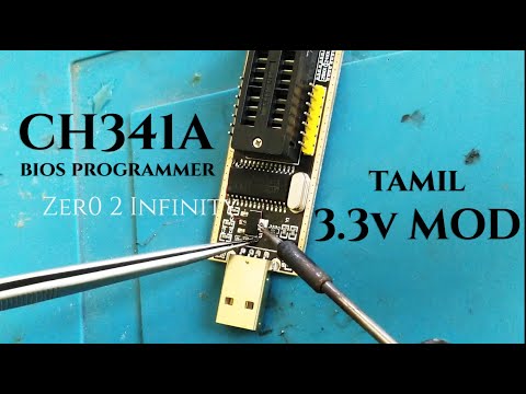 CH341A BIOS Programmer 3.3V MOD - Zer0 2 Infinity