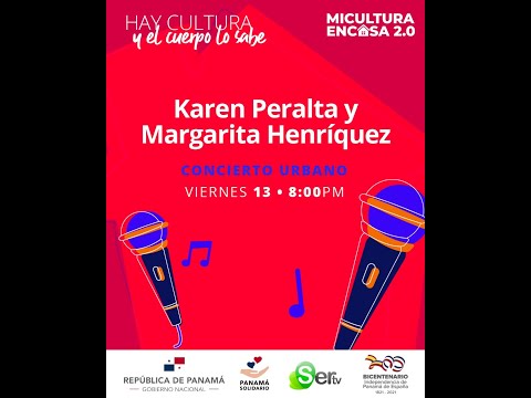 CONCIERTO KAREN PERALTA Y MARGARITA HENRÍQUEZ