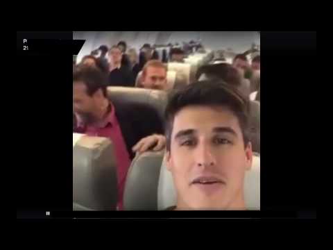 Chapecoense team minutes before the plane crash