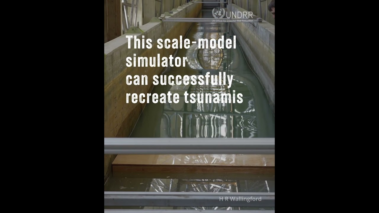 Engineers have created a tsunami in a lab