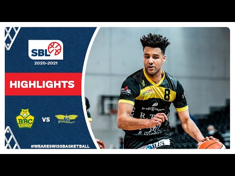 SBL 20/21 Highlights - BBC Monthey-Chablais VS Starwings Basket