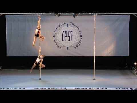 MARINA RUSKOVA & VIKTORIIA TRENINA - DOUBLES - PRELIM - WORLD POLE SPORTS CHAMPIONSHIPS 2016