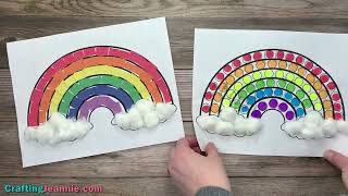 Rainbow Printable Template (Free PDF)