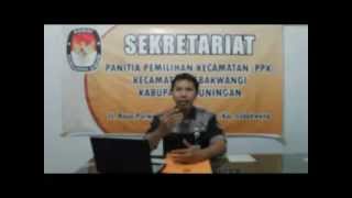 preview picture of video 'Sosialisasi PILGUB JABAR 2013 - PPK Lebakwangi, Kuningan'