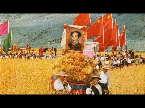 ཡན་པན་མི་དམངས་གིས་མོའི་ཀྲུའུ་ཞིར་དགའ་ཞེན་བྱེད - The People of Yanbian Love Chairman Mao [Tibetan]