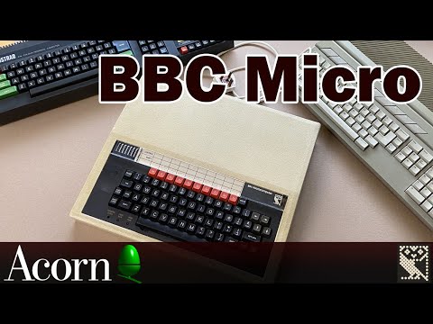 BBC Micro B - MOS 6502 8bit home computer