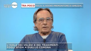 Nino Formicola molto critico sull’Isola dei Famosi: ‘Una delle pagine più brutte della televisione i