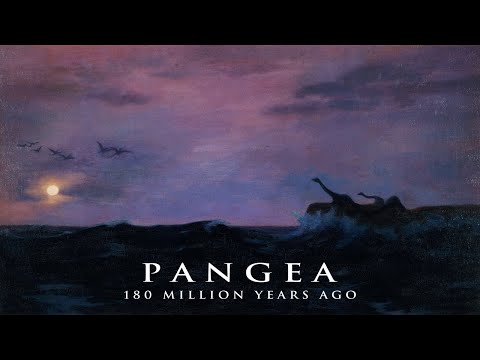 Pangea, 180 million years ago