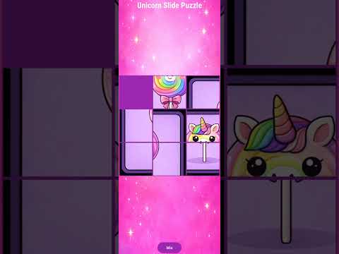 Unicorn Slide Puzzle