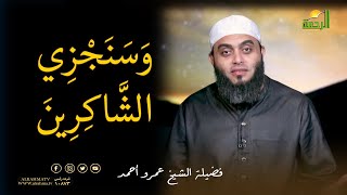 سنجزى الشاكرين   برنامج صلاح القلوب مع فضيلة الشيخ عمرو أحمد