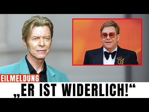 Kurz vor seinem Tod enthüllt David Bowie die fünf Stars, die er nie ausstehen konnte