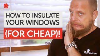 How to Insulate Windows | Cheap and Easy with Plastic Film