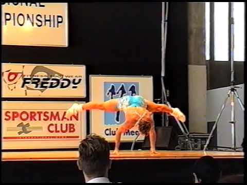 Todd Butland (Australia) - 1996 FISAF World Aerobic Championship