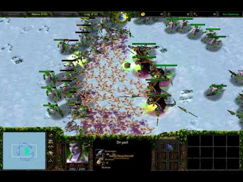 (Comment Request) 100 Dryad vs 5 Archimonde (Lv10 Without Skills) Fully Upgrade 1080p