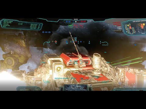 MWO Quickplay Long Range DPS with sun spider vanguard and AC10 & ER-PPC