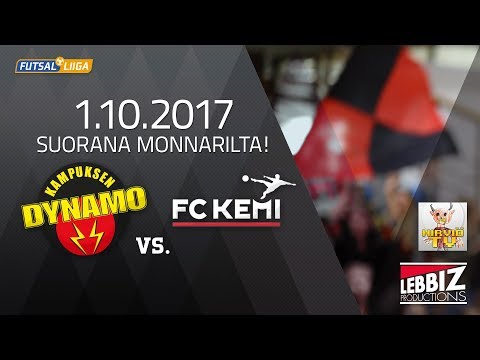 1.10.2017 KaDy - FC Kemi klo 18.30 Futsal-Liiga
