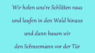 Rolfs Liederkalender - Es schneit (Januar) mit Songtext