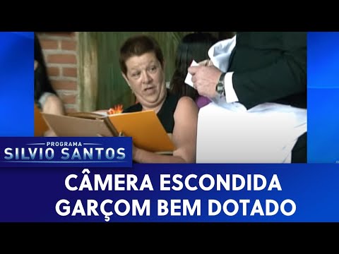 Garçom bem dotado | Câmeras Escondidas (08/07/20)