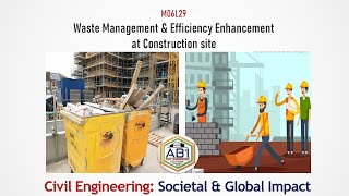 Waste Management & Efficiency Enhancement at Construction site I CESGI