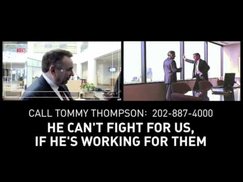Thompson Refuses to Tell People Who He Works For,  Whats He Hiding?