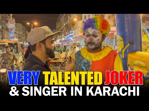 Joker singer !! Pakistani street talent KALA BANDAR by Ahmed khan