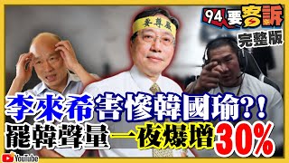 李來希消費小燈泡！陳揮文：害韓國瑜死定！