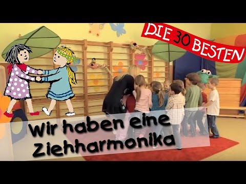 👩🏼 Wir haben eine Ziehharmonika - Singen, Tanzen und Bewegen || Kinderlieder