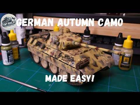 German Autumn Ambush Camo Made EASY! | Beginner-Friendly Tutorial