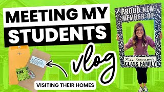 Surprising My New Students at Their Homes! | "Welcome Walk" VLOG