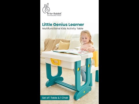 Little Genius Learner Kids Study Table Set with Chair