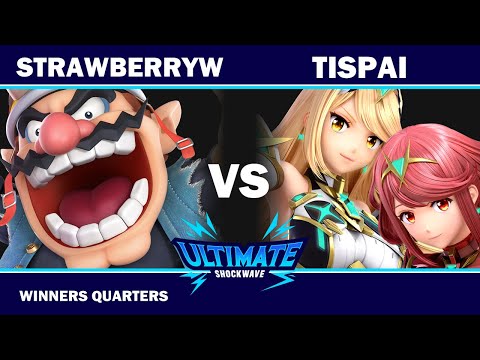 USW 173 - Winners Quarters - StrawberryW (Wario) VS Tispai (Pyra Mythra) - SSBU Ultimate