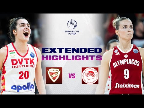 DVTK HUNTHERM v Olympiacos SFP | Full Game Highlights | EuroLeague Women 2025-26