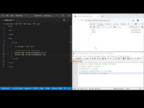 Strings Startswith Endswith Includes Split Replace Replaceall