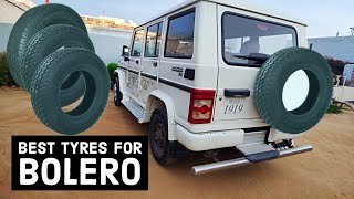Bolero कोनसे🤔Tyres डलवाए MRF wander GoodYear Wrangler JKTyres Explained By @RaviPoonia