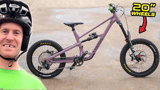 I PUT 20" WHEELS ON MY BRAND NEW MOUNTAIN BIKE - 100% FUN!