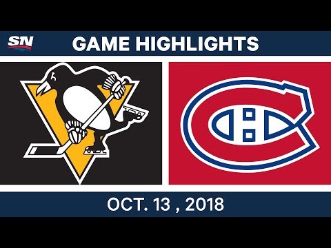 NHL Highlights | Penguins vs. Canadiens - Oct. 13, 2018