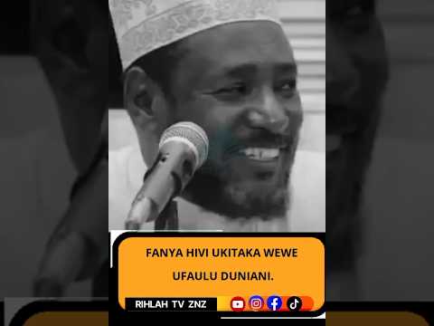 ukitaka kufaulu duniani bila moyo kuumia fanya hivi #trending #foryou